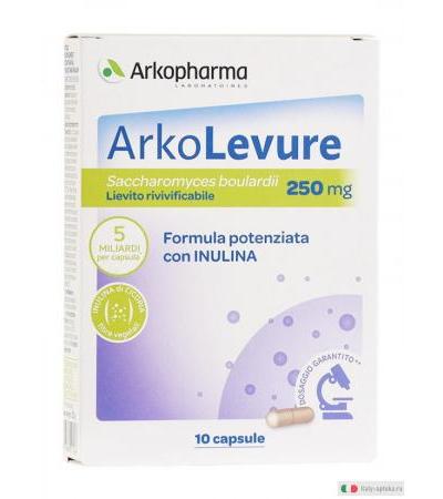 Arkolevure Integratore Alimentare Stipsi e Transito Intestinale 10 capsule
