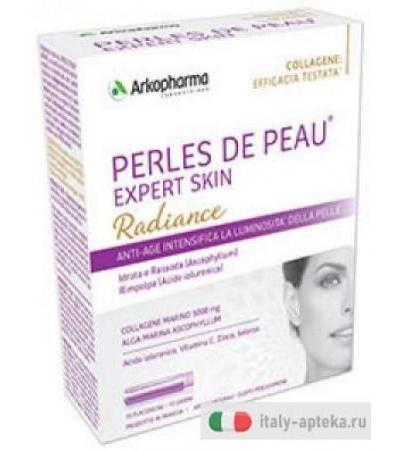 Arkopharma Perles de Peau Radiance anti-age intensifica la luminosità della pelle 10 flaconcini