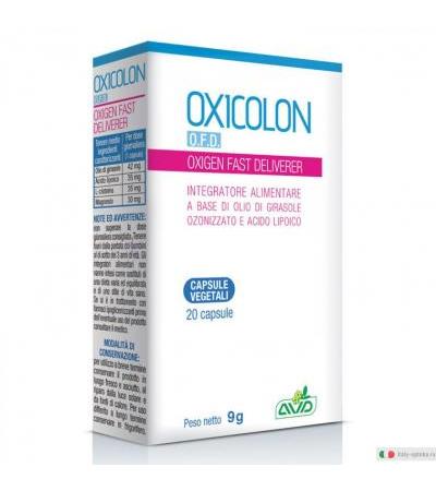 AVD Oxicolon O.F.D. benessere intestinale 20 capsule vegetali