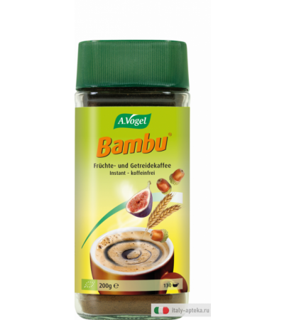 Bambu® Istantaneo Biologico ideale per chi soffre di nervosismo, pressione alta o problemi di stomaco 200gr
