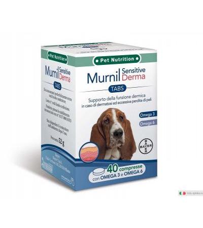 Bayer Murnil Sensitive Derma utile per la perdita del peso del cane 40 compresse