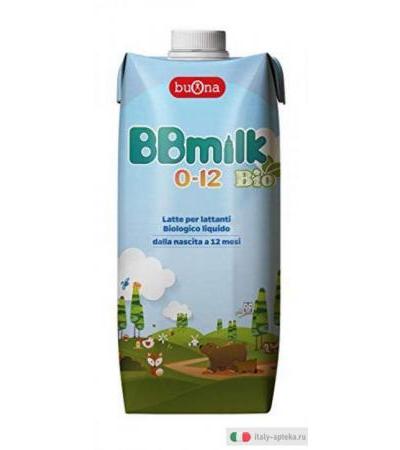 BB Milk Latte Biologico Liquido 0-12 mesi 500ml