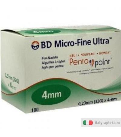 BD Micro-Fine + 0,23mm (32G) x 4mm
