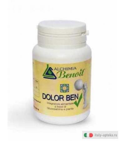 Benoit Dolor Ben per la normale funzione di ossa e cartilagini 60 capsule