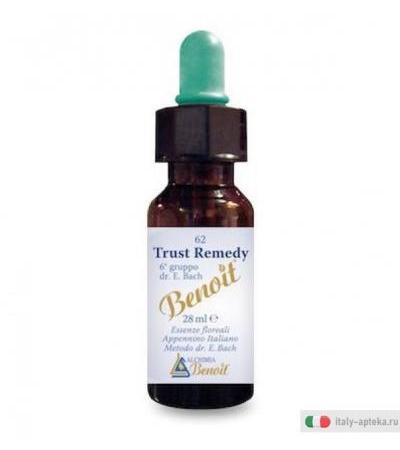 Benoit Trust Remedy Fiori di Bach Fiducia 28ml n.62