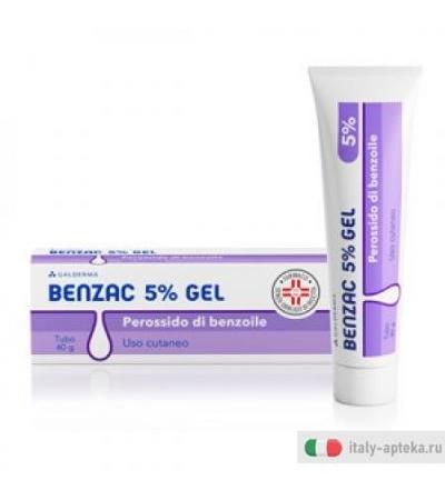 Benzac 5% Gel antisettico della cute 40gr