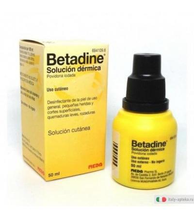 Betadine 10% Soluzione Cutanea 50ml flaconi