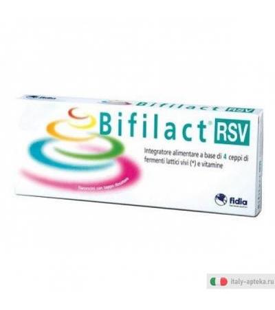 BIfilact RSV integratore 14 flaconcini con tappo dosatore