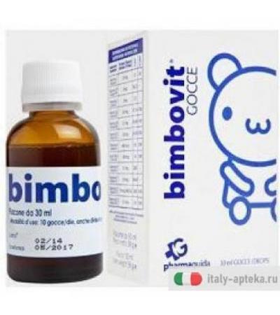 Bimbovit gocce 30 ml integratore vitaminico