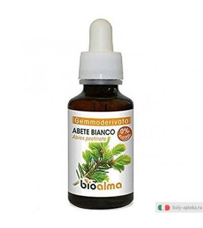 Bioalma Abete Bianco Gemmoderivato integratore alimentare naturale gocce 60ml