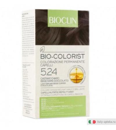 Bioclin Bio-Colorist colorazione permanente dei capelli n.5.24 Castano Chiaro