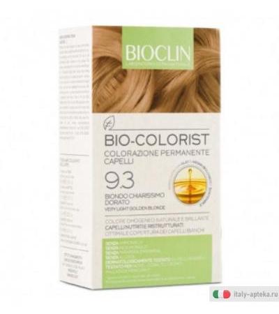 Bioclin Bio-Colorist colorazione permanente dei capelli n.9.3 Biondo Chiarissimo Dorato