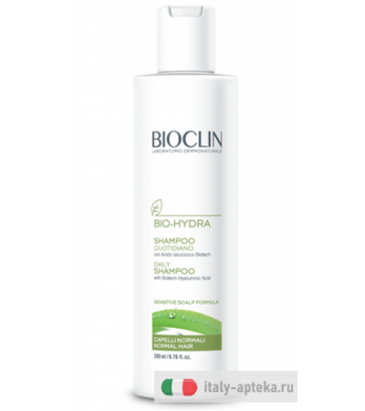Bioclin Bio-Hydra Shampoo quotidiano per capelli normali 200ml