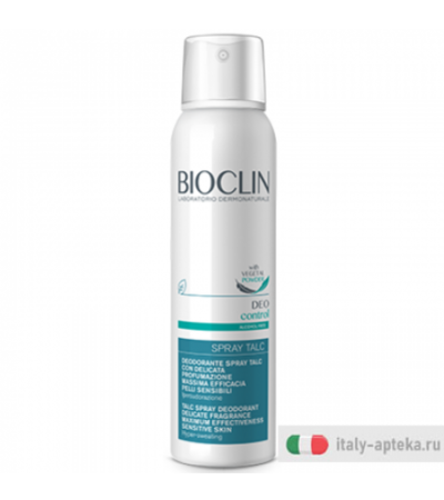 Bioclin Deodorante Control Spray Talc Dry pelli sensibili 150ml