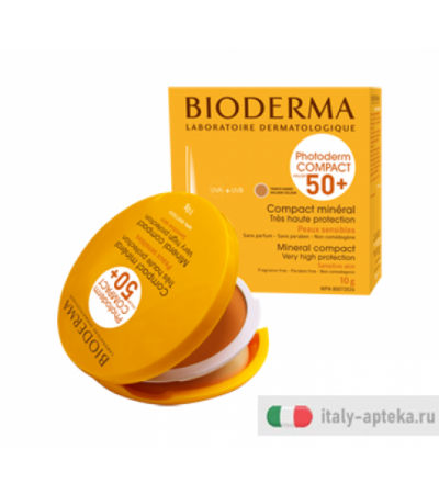 Bioderma Fondotinta Max Compatto SPF50+ colore scuro 10g