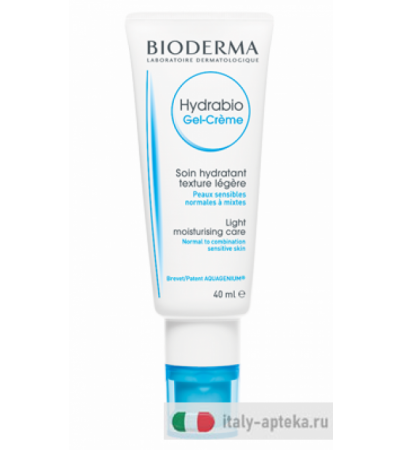 Bioderma Hydrabio Gel-Creme trattamento lenitivo di idratazione 40ml