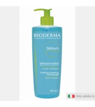 Bioderma Sébium Gel moussant Gel schiumoso detergente purificante 500ml