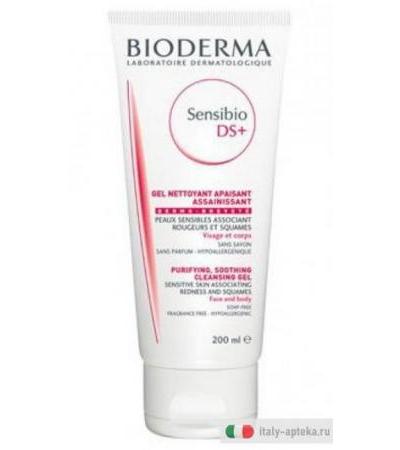 Bioderma Sensibio DS+ Gel pulizia viso per pelle sensibile 200ml