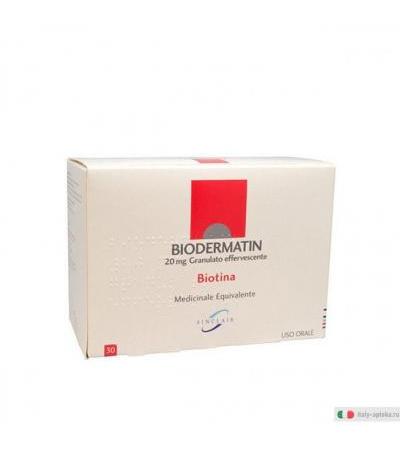 Biodermatin granulato effervescente utile in caso di carenza di biotina 30 bustine