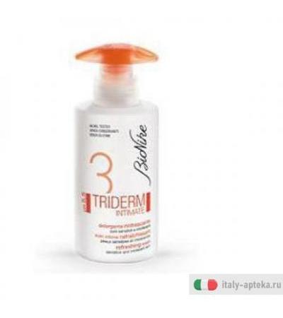Bionike 3 Triderm intimate detergente rinfrescante ph 5.5 - 250ml