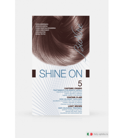 Bionike Shine On Trattamento colorante capelli 5 Castano Chiaro