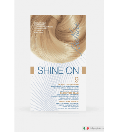 Bionike Shine On Trattamento colorante capelli 9 Biondo Chiarissimo