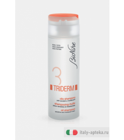 Bionike Triderm Olio Shampoo Deterge con delicatezza 200ml