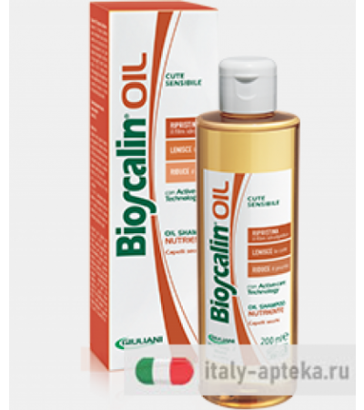 Bioscalin oil shampoo nutriente per capelli secchi 200ml