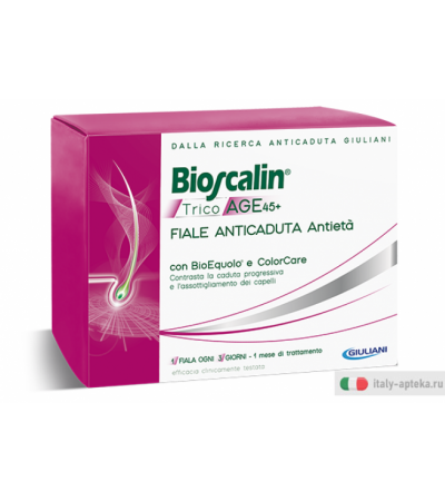 Bioscalin TricoAge 45+ 10 fiale anticaduta donna