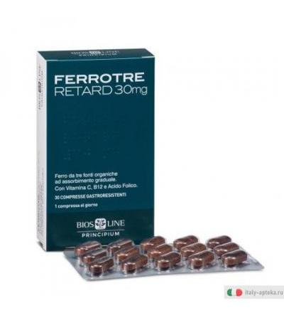 Biosline FerroTre Retard 30mg 30 compresse