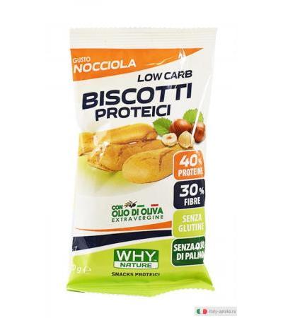 Biovita Why Nature 40 30 Biscotti Proteici gusto Nocciola 40g