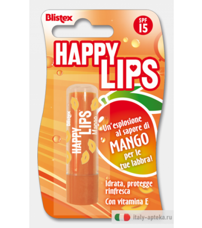 Blistex Stick Labbra Happy Lips Mango