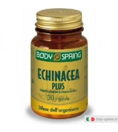 Body Spring Echinacea Plus favorisce le naturali difese dell'organismo 30 capsule