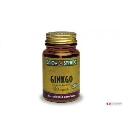 Body Spring Ginkgo utile per favorire la funzionalità del microcircolo 50 capsule