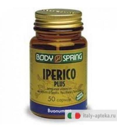 Body Spring Iperico Plus favorisce il normale tono dell'umore 50 capusle