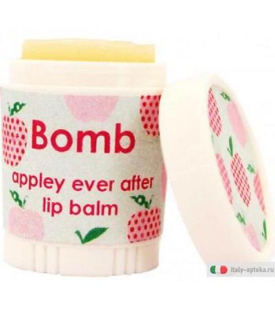 Bomb Cosmetics Balsamo Labbra Appley Ever After