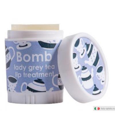 Bomb Cosmetics Balsamo Labbra Lady Grey Tea