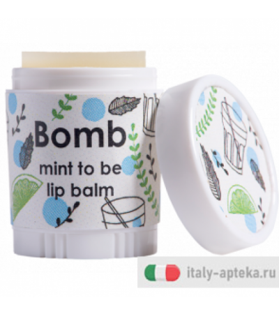 Bomb Cosmetics Balsamo Labbra Mint to Be