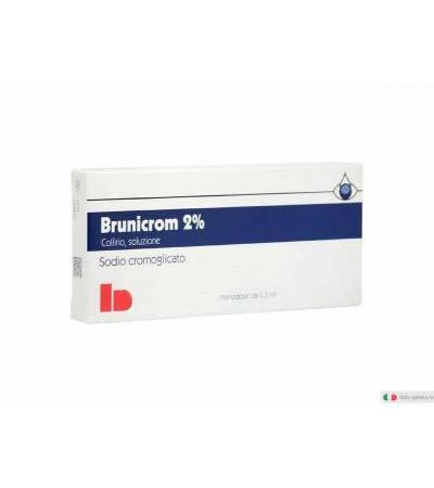 Brunicrom 2% Collirio 20 contenitori monodose