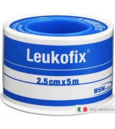 BSN Cerotto Rocchetto Leukofix trasparente per fissaggio cannule 2,5cmx5m
