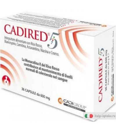 Cadired 5 controllo del colesterolo 36 capsule