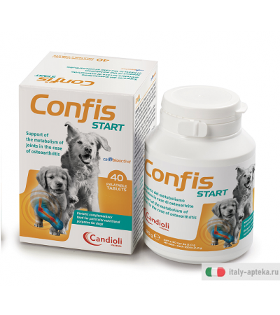 Candioli Confis Start mangime complementare in caso di osteoartrite 40 compresse