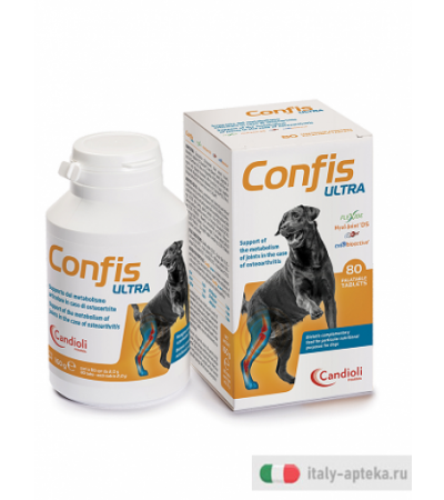 Candioli Confis Ultra per cani in caso di osteoartrite 80 compresse