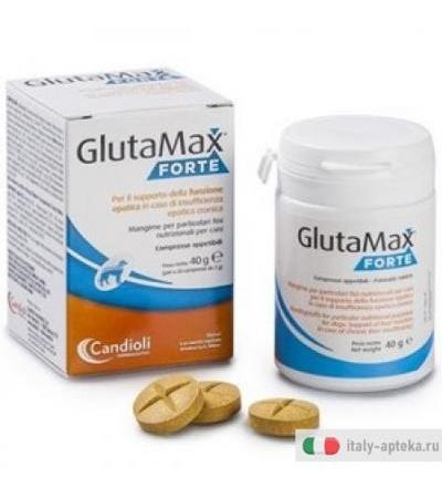 Candioli Glutamax Forte utile per animali con disturbi epatici e digestivi 20 compresse