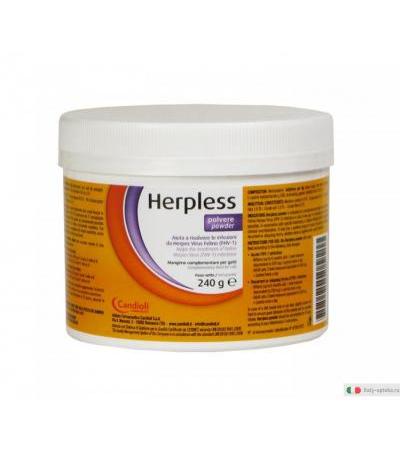 Candioli Herpless polvere mangime complementare per gatti 240g