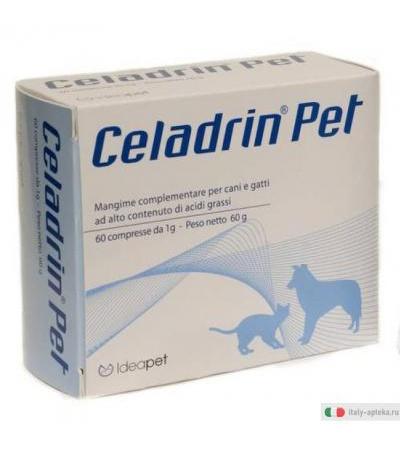 Celadrin Pet Veterinario utile per le funzioni articolari 60 compresse