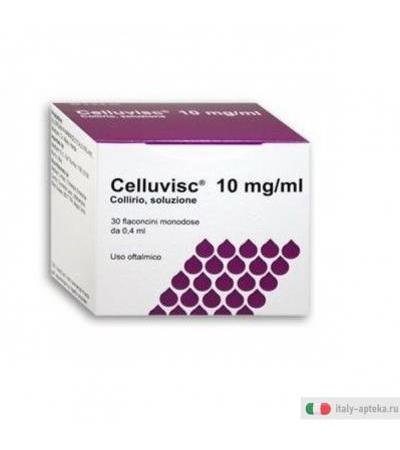 Celluvisc 10mg/ml Collirio Soluzione 30 flaconcini monodose