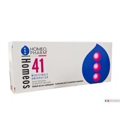 Cemon Homeos 41 medicinale omeopatico globuli 12 tubi