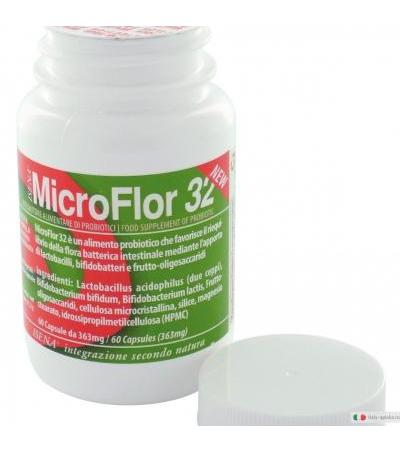 Cemon MicroFlor 32 alimento probiotico 60 capsule vegetali