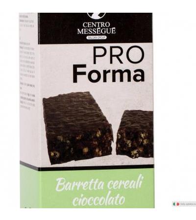 Centro Messegue Dieta Trifasica Pro Forma Barretta cereali cioccolato 3 pezzi